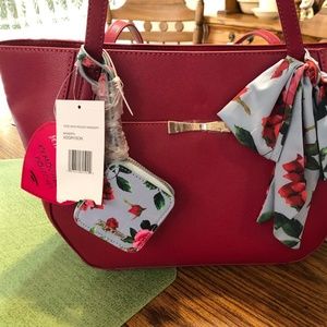 Betsy Johnson Red Tote